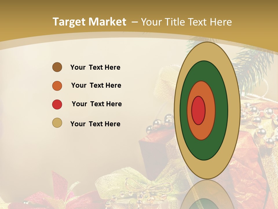 Holiday Gift Box PowerPoint Template