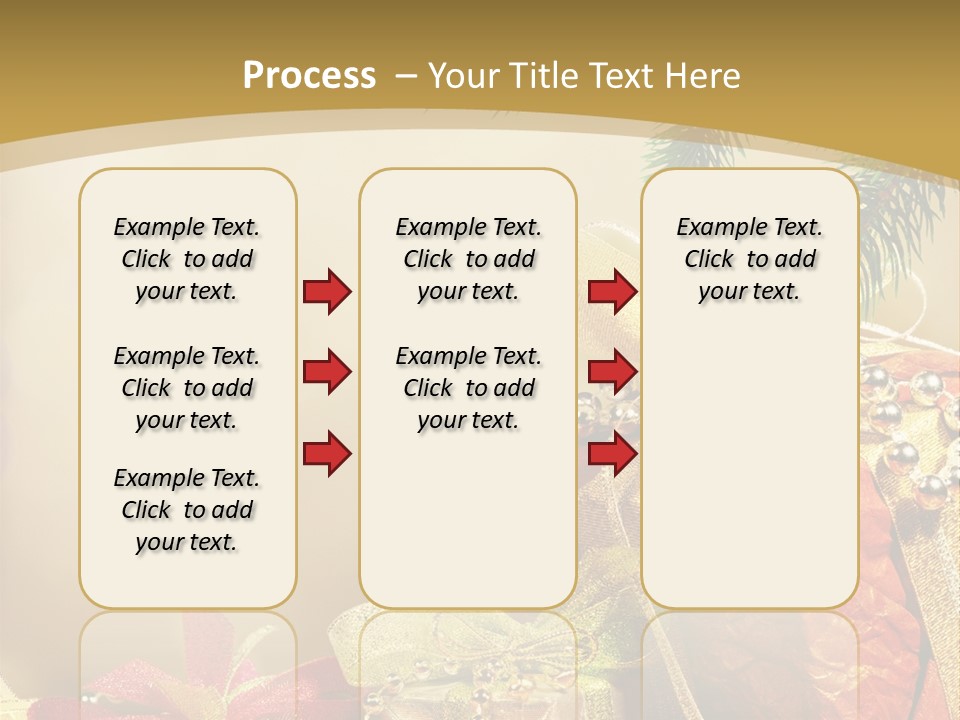 Holiday Gift Box PowerPoint Template