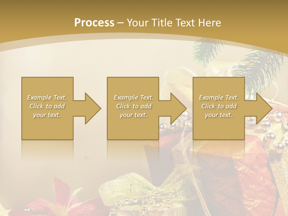 Holiday Gift Box PowerPoint Template