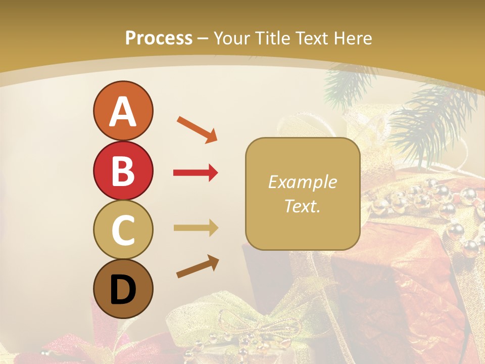 Holiday Gift Box PowerPoint Template