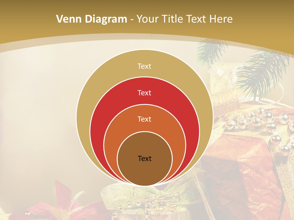 Holiday Gift Box PowerPoint Template