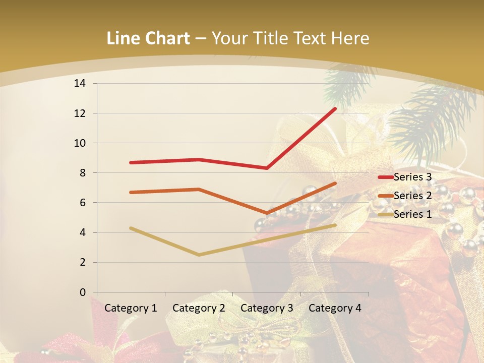 Holiday Gift Box PowerPoint Template