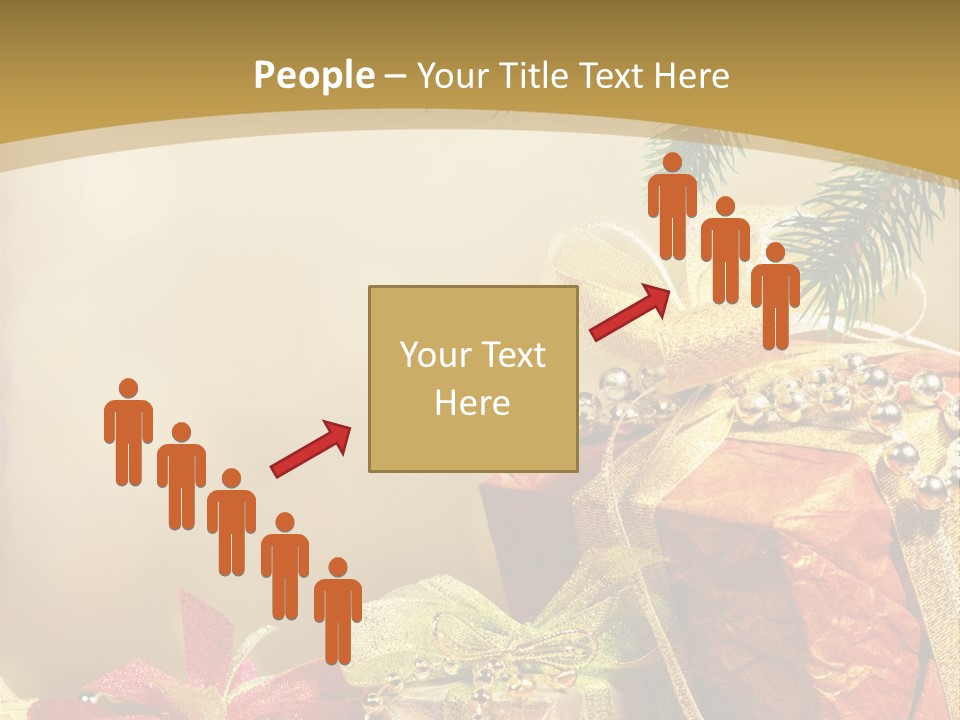 Holiday Gift Box PowerPoint Template