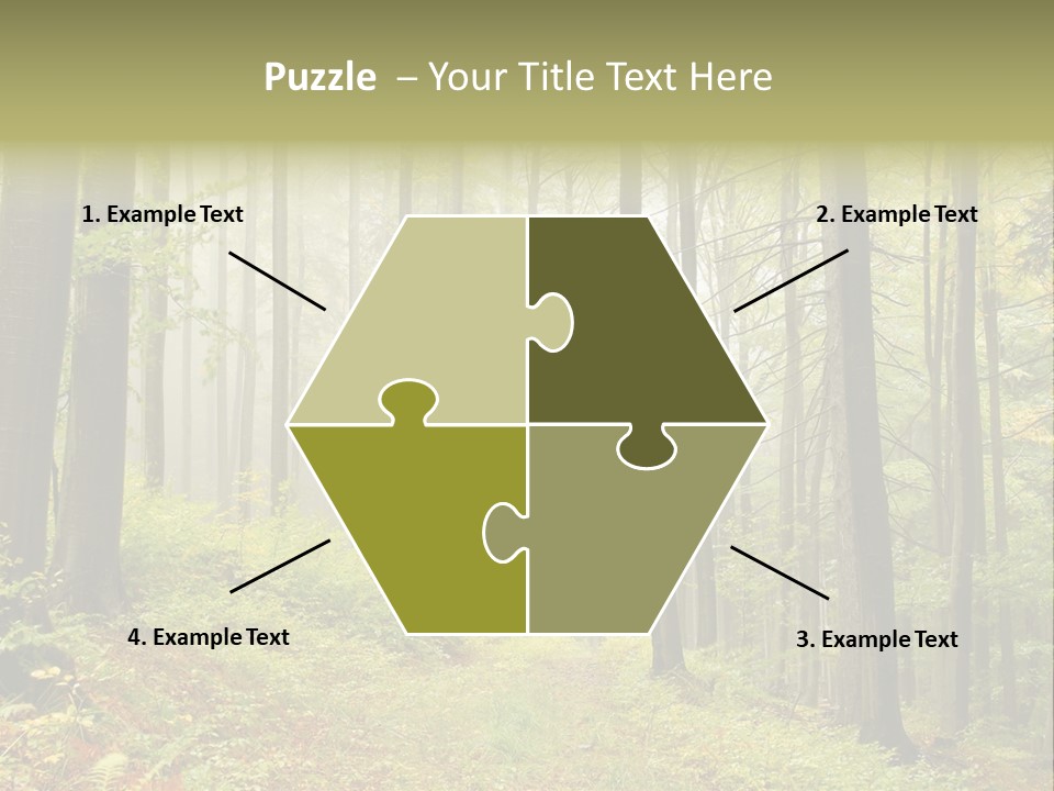 Vivid Branch Leaf PowerPoint Template