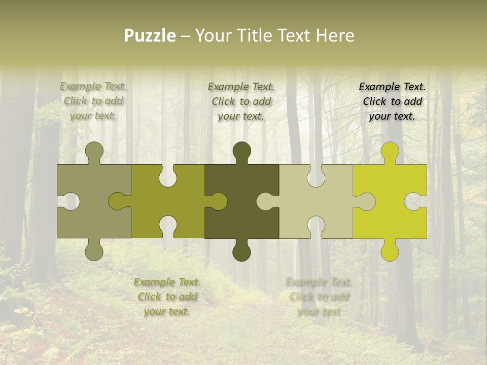 Vivid Branch Leaf PowerPoint Template