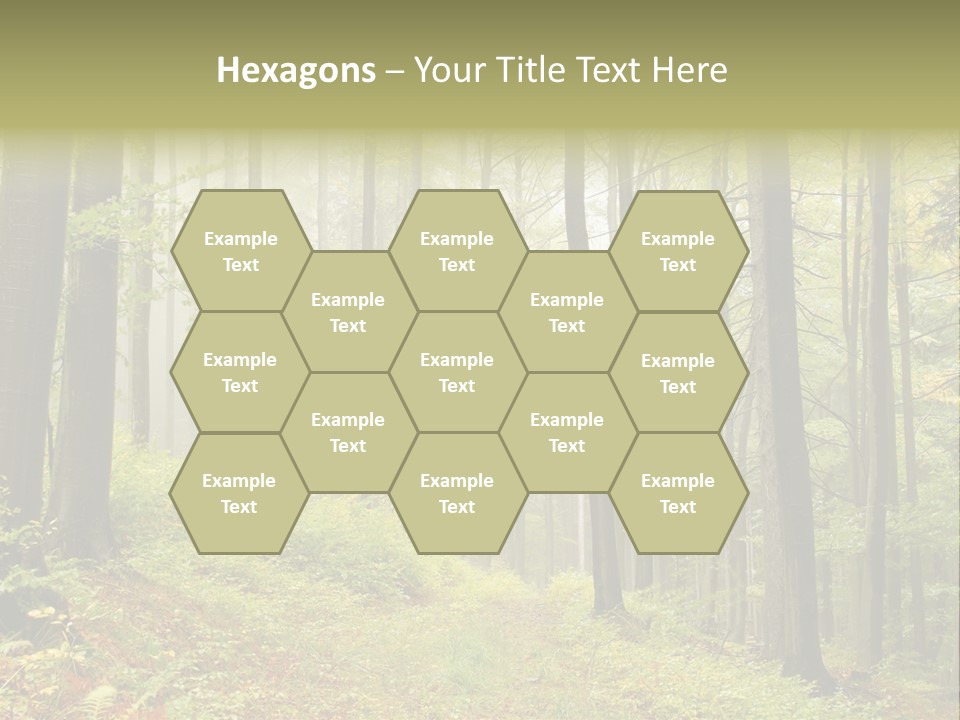 Vivid Branch Leaf PowerPoint Template