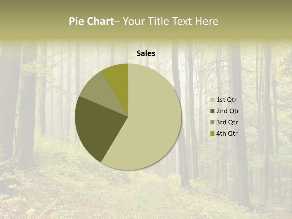 Vivid Branch Leaf PowerPoint Template