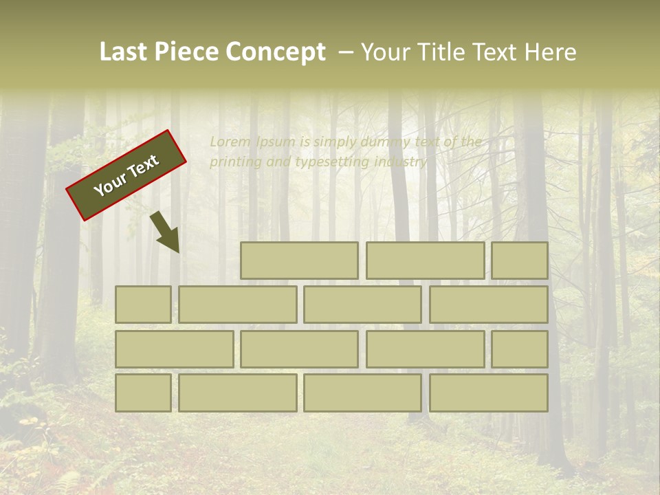 Vivid Branch Leaf PowerPoint Template