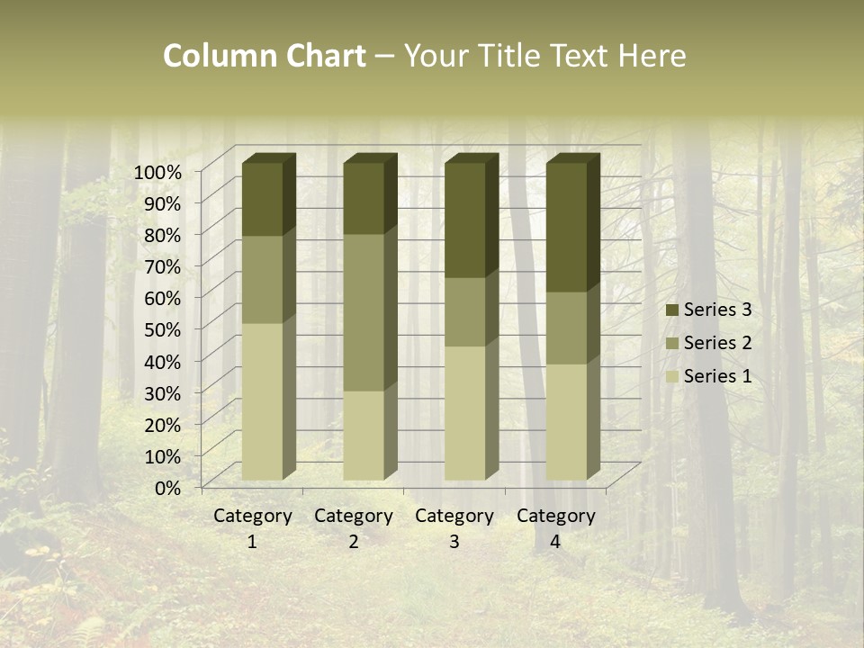 Vivid Branch Leaf PowerPoint Template