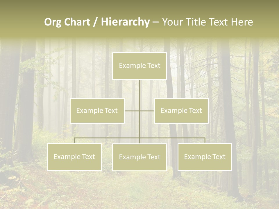 Vivid Branch Leaf PowerPoint Template
