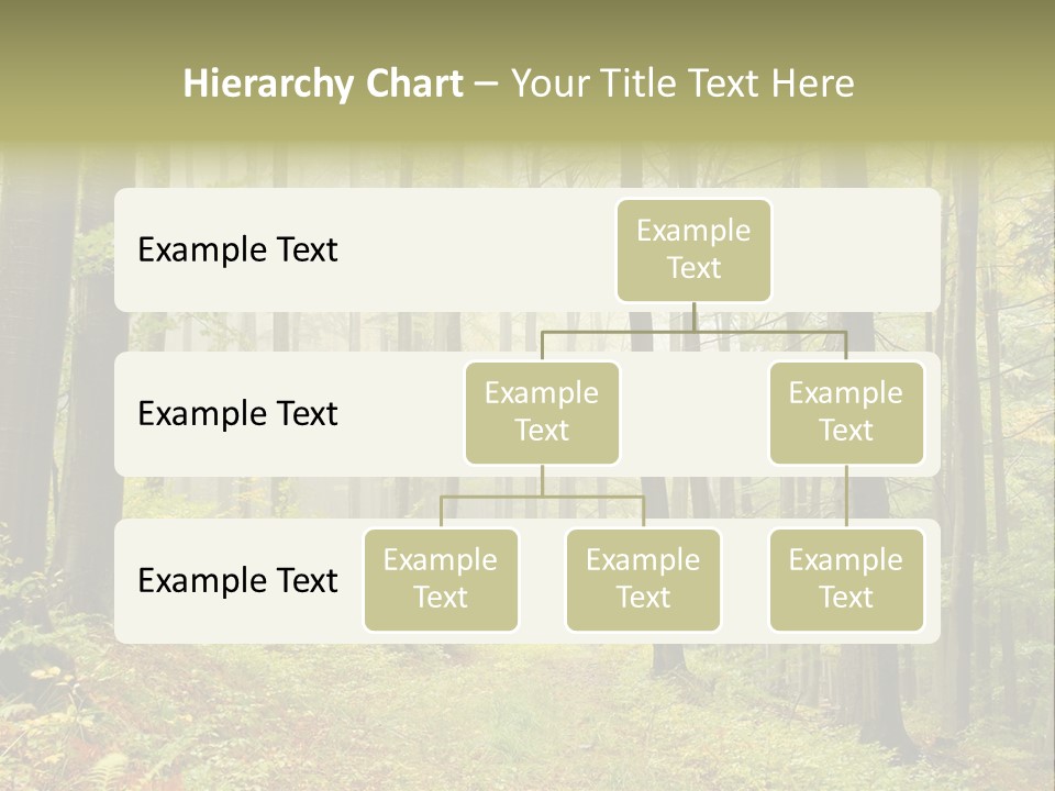Vivid Branch Leaf PowerPoint Template