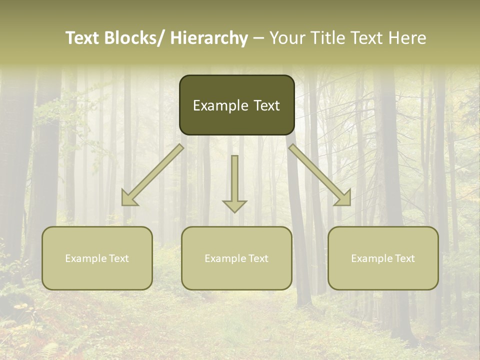 Vivid Branch Leaf PowerPoint Template