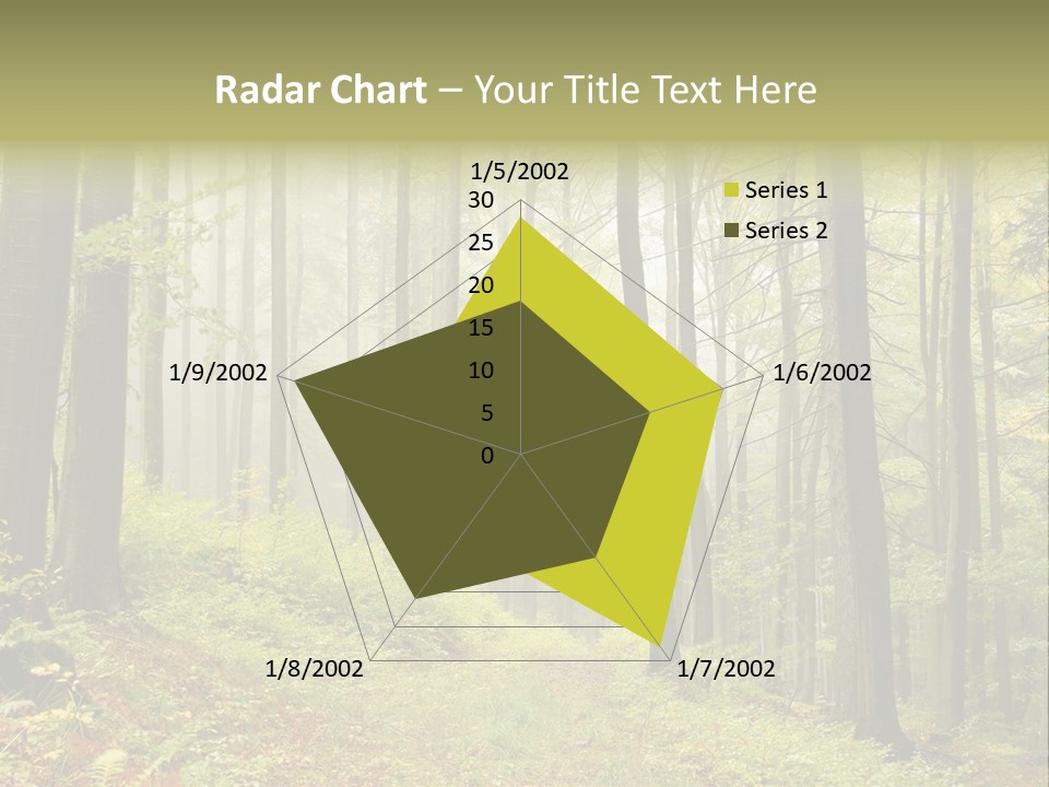 Vivid Branch Leaf PowerPoint Template