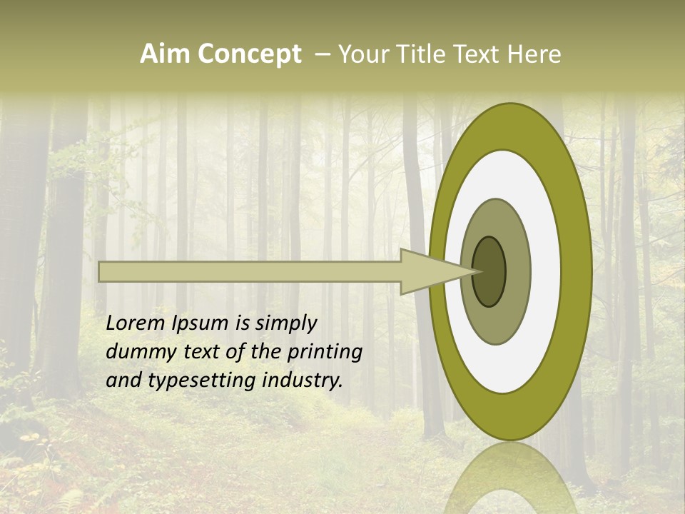 Vivid Branch Leaf PowerPoint Template