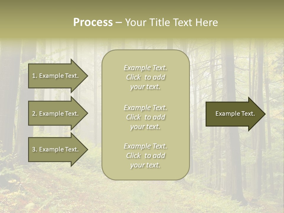 Vivid Branch Leaf PowerPoint Template