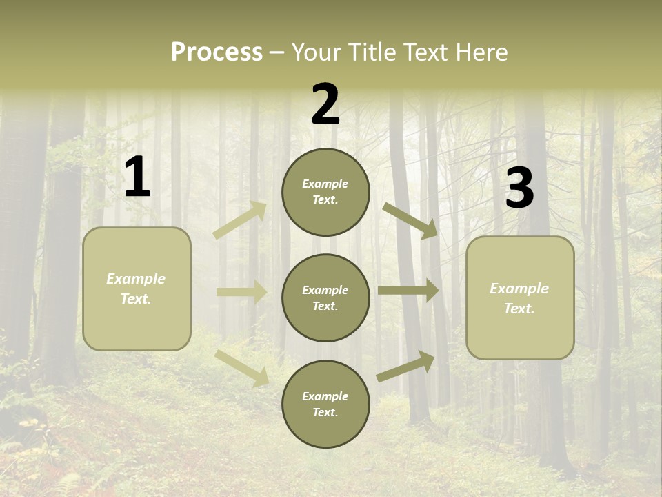 Vivid Branch Leaf PowerPoint Template