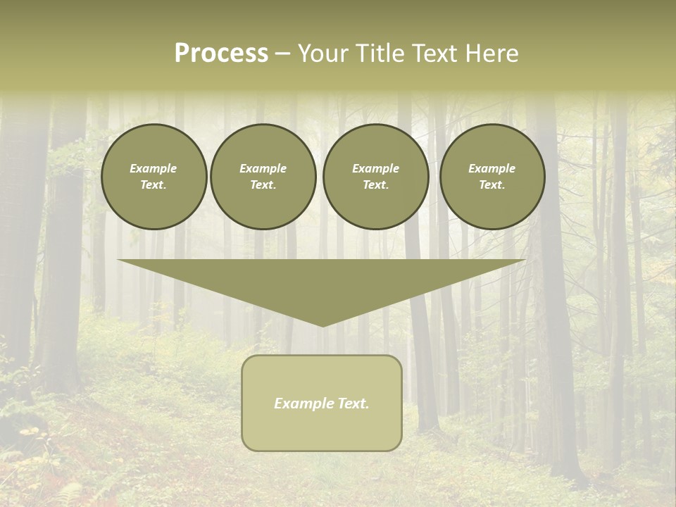 Vivid Branch Leaf PowerPoint Template