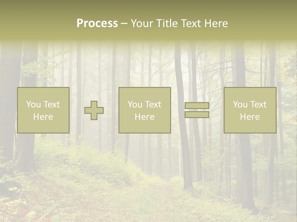 Vivid Branch Leaf PowerPoint Template