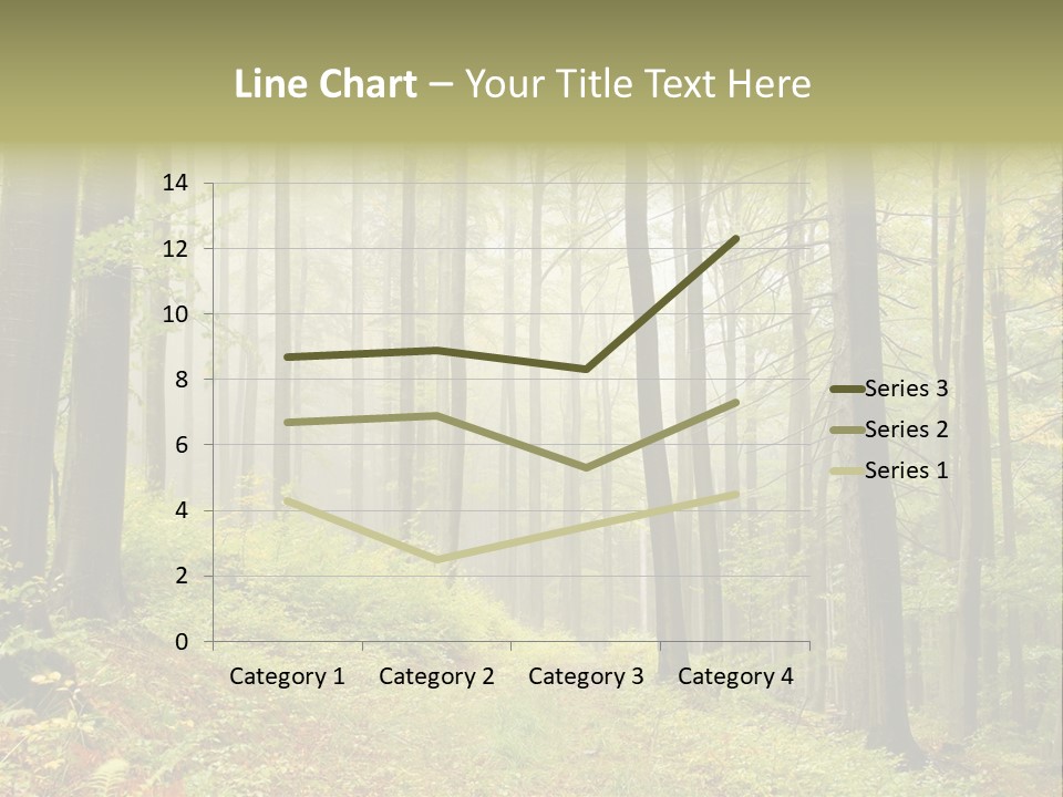 Vivid Branch Leaf PowerPoint Template