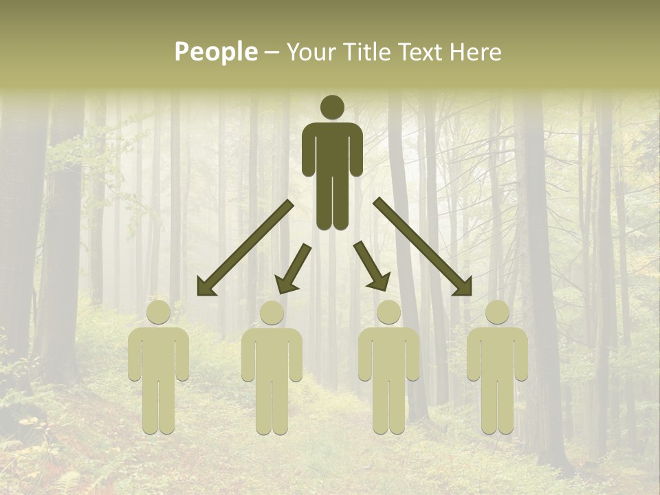 Vivid Branch Leaf PowerPoint Template