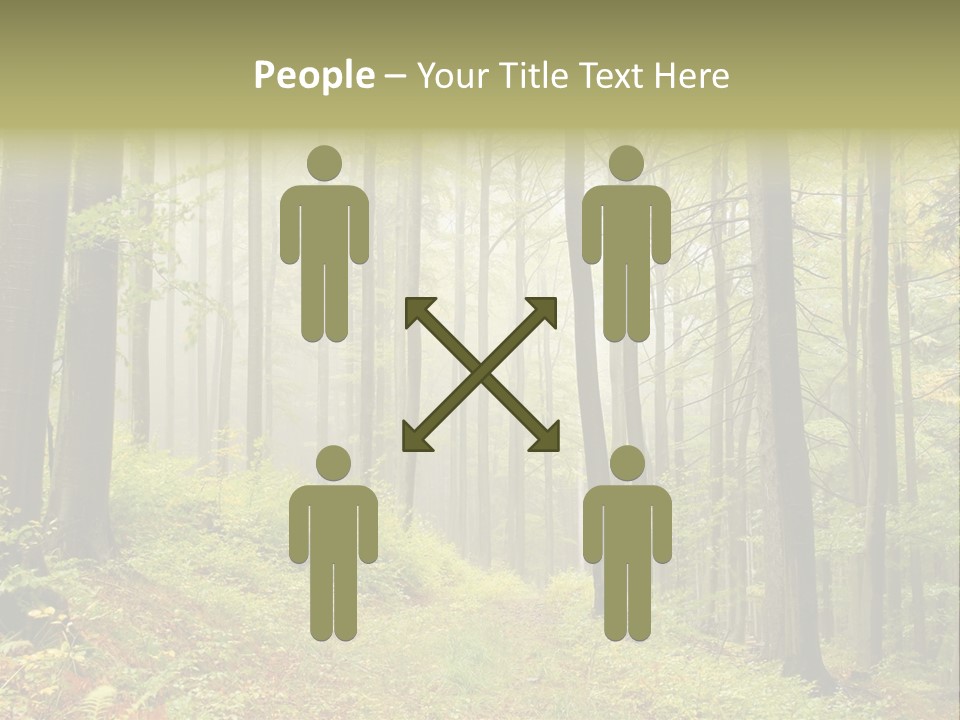 Vivid Branch Leaf PowerPoint Template