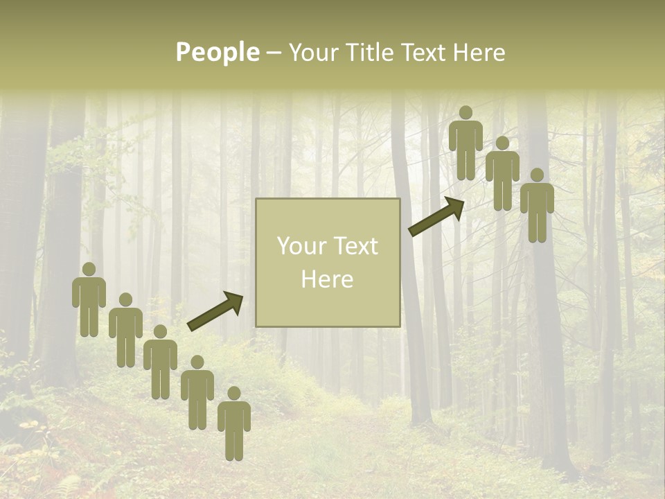 Vivid Branch Leaf PowerPoint Template