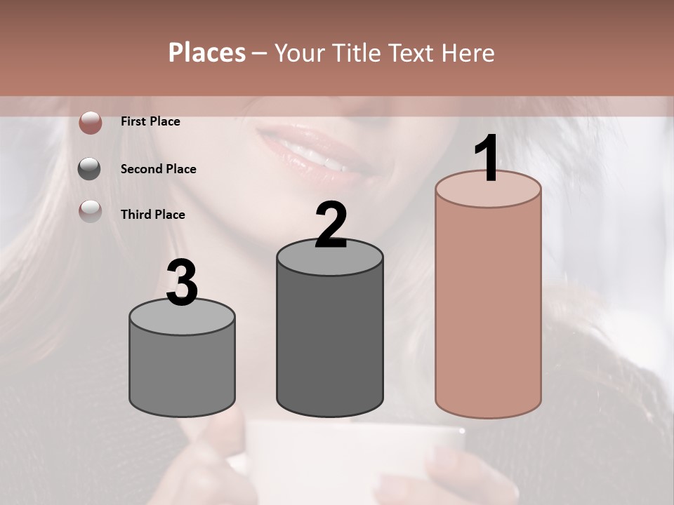 Happy Holding Hot PowerPoint Template