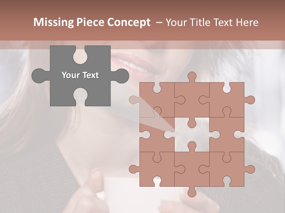 Happy Holding Hot PowerPoint Template