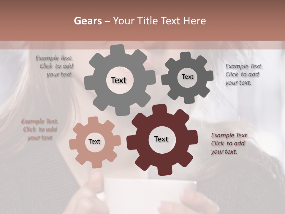 Happy Holding Hot PowerPoint Template