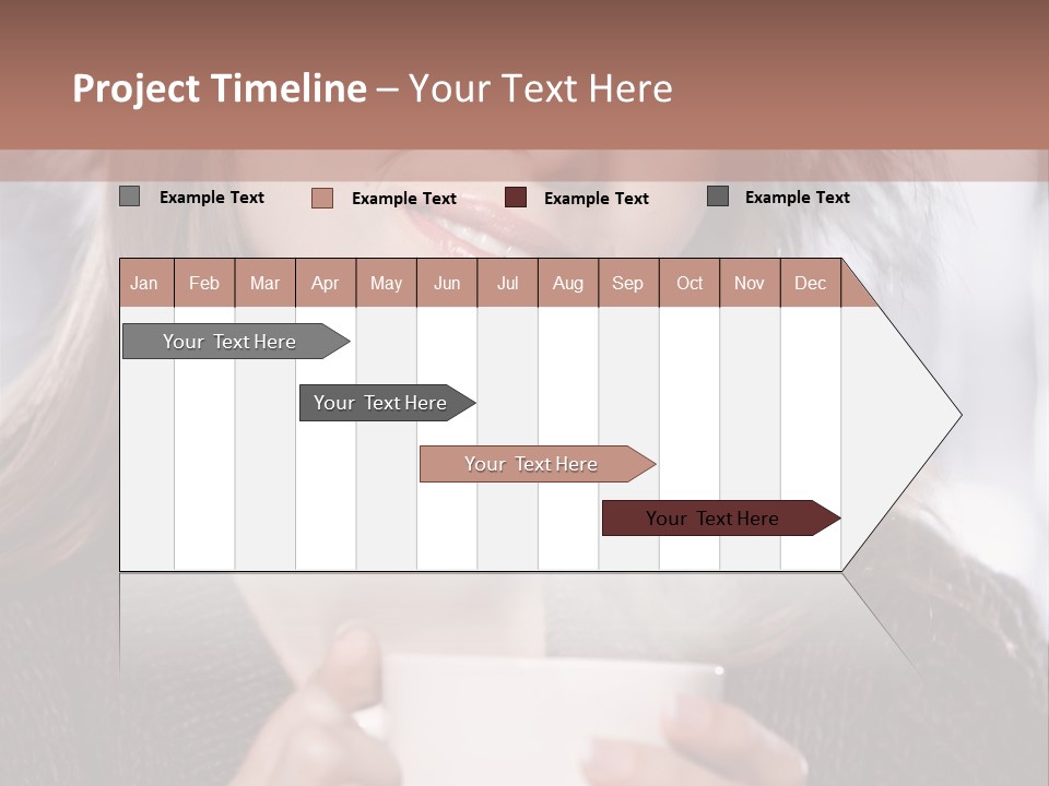 Happy Holding Hot PowerPoint Template