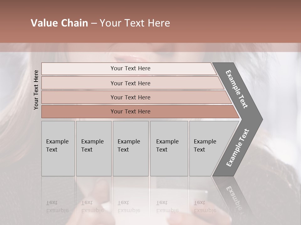 Happy Holding Hot PowerPoint Template