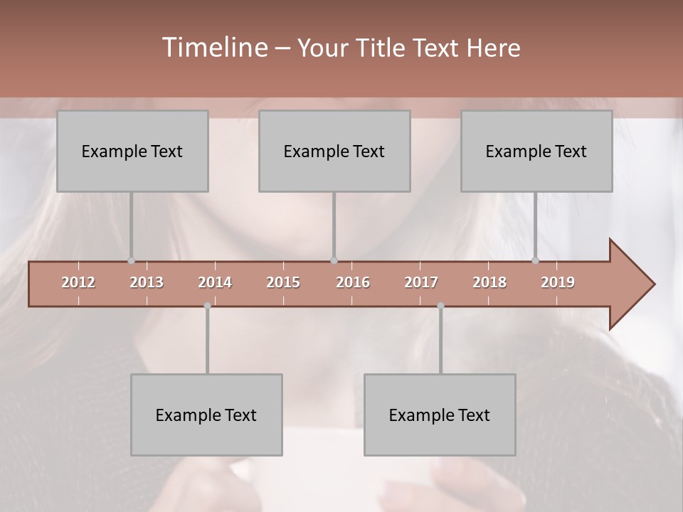 Happy Holding Hot PowerPoint Template