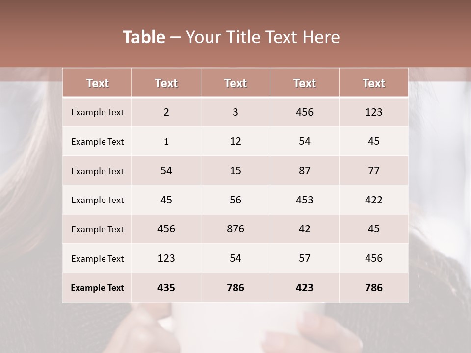 Happy Holding Hot PowerPoint Template