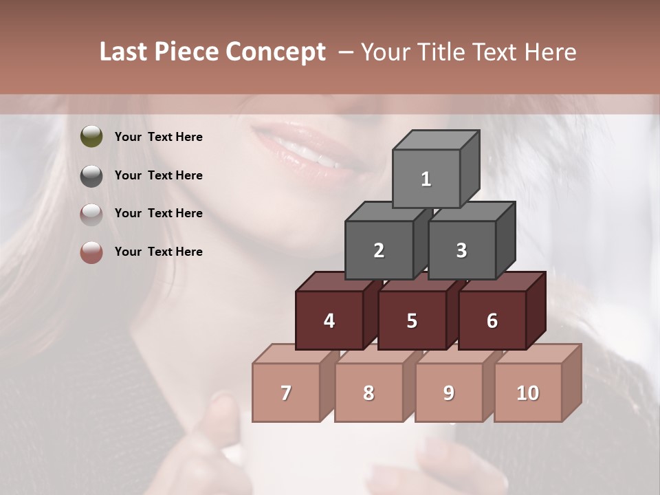 Happy Holding Hot PowerPoint Template