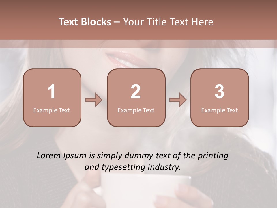 Happy Holding Hot PowerPoint Template