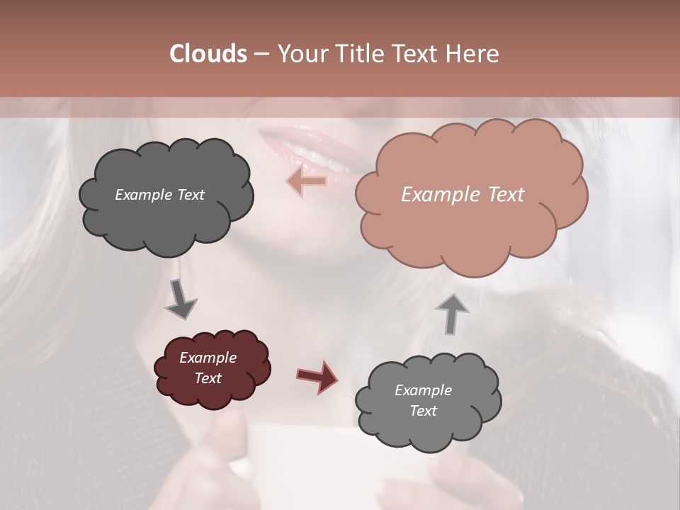Happy Holding Hot PowerPoint Template