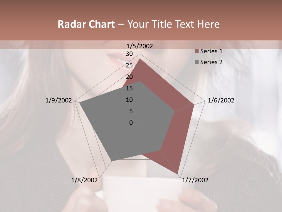 Happy Holding Hot PowerPoint Template