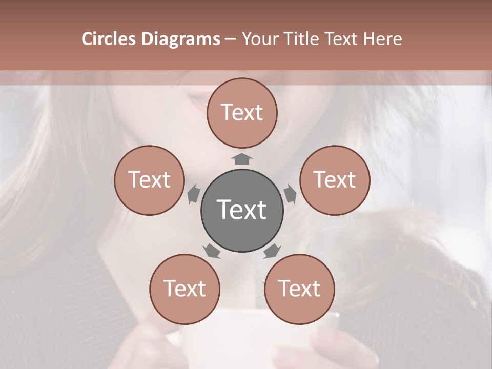 Happy Holding Hot PowerPoint Template