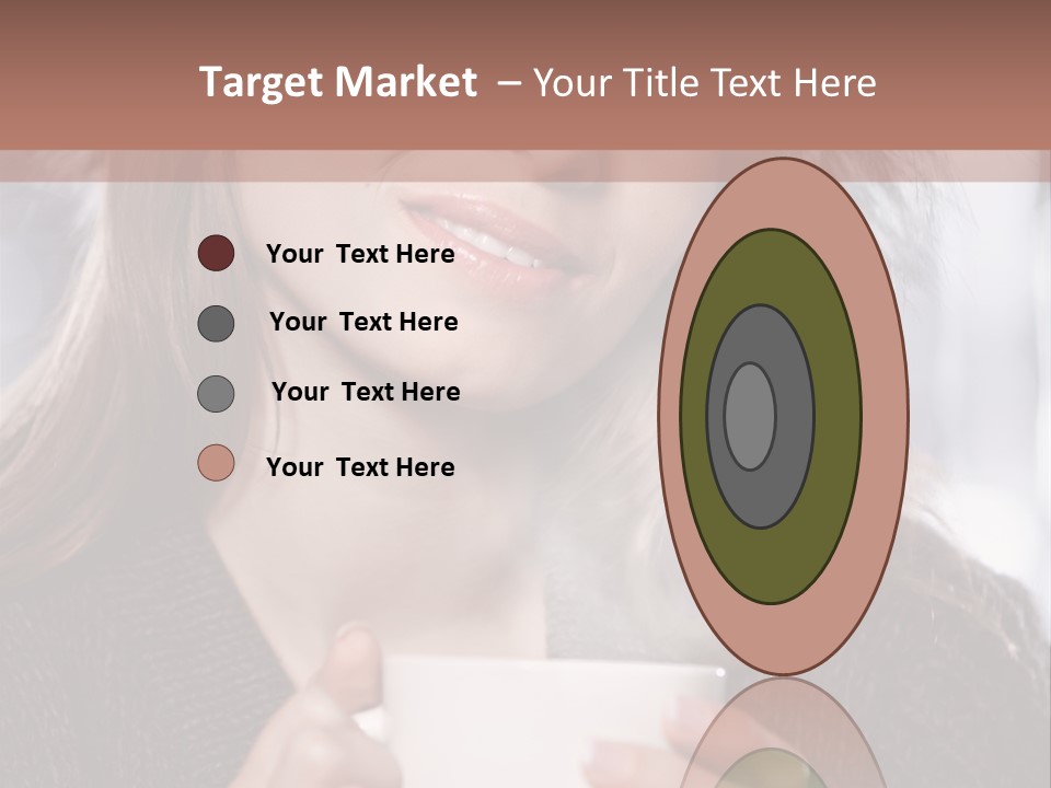 Happy Holding Hot PowerPoint Template