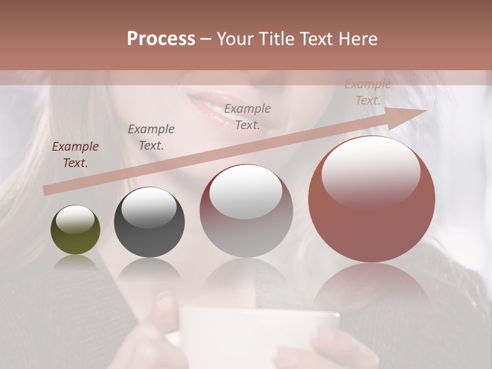 Happy Holding Hot PowerPoint Template