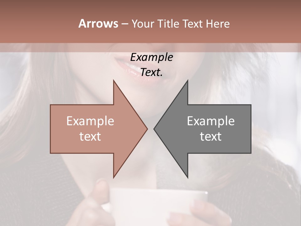 Happy Holding Hot PowerPoint Template