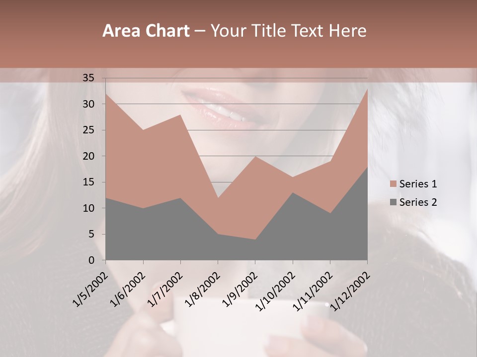 Happy Holding Hot PowerPoint Template