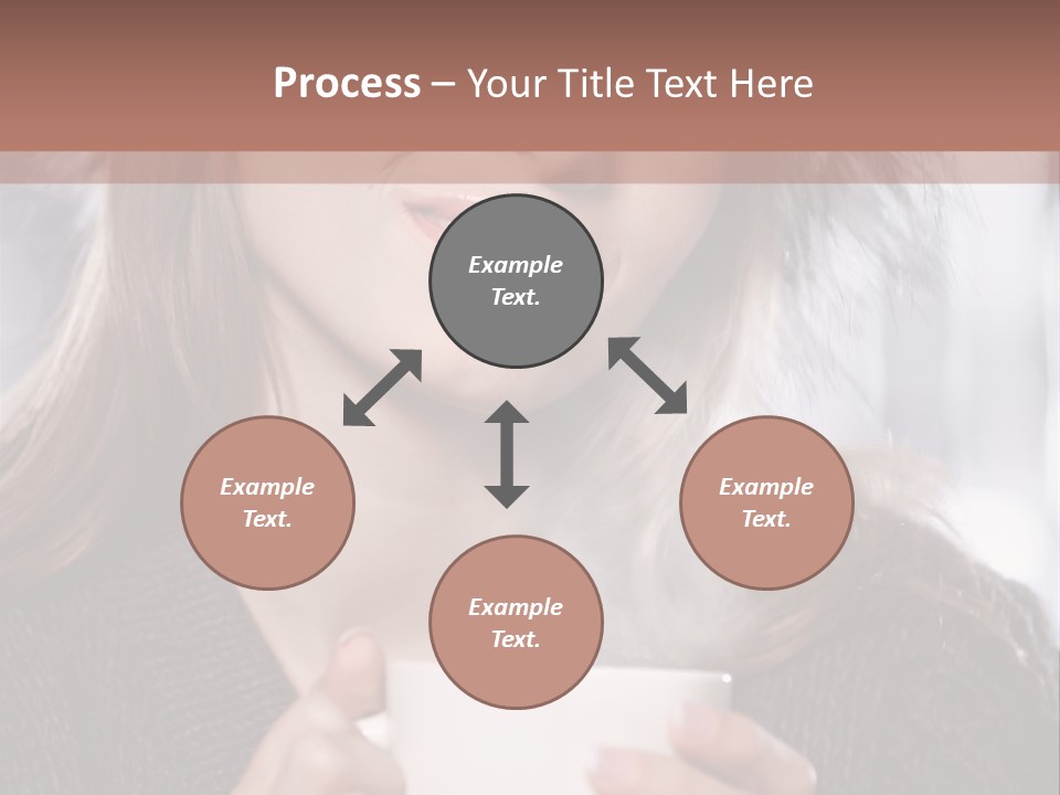 Happy Holding Hot PowerPoint Template