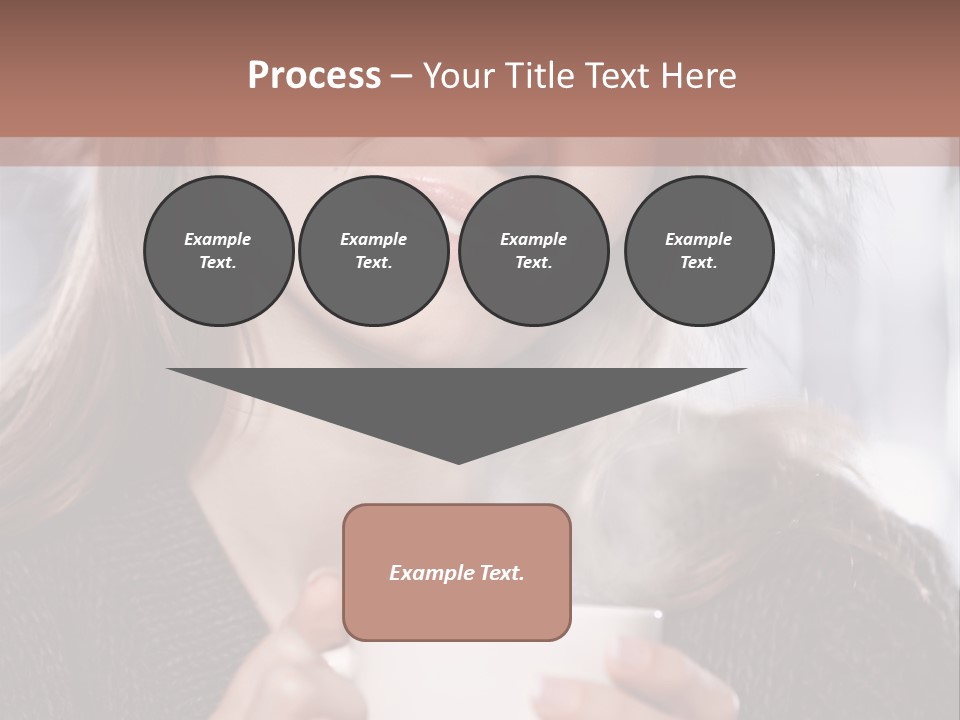 Happy Holding Hot PowerPoint Template