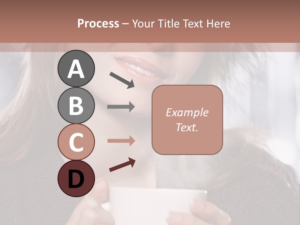 Happy Holding Hot PowerPoint Template