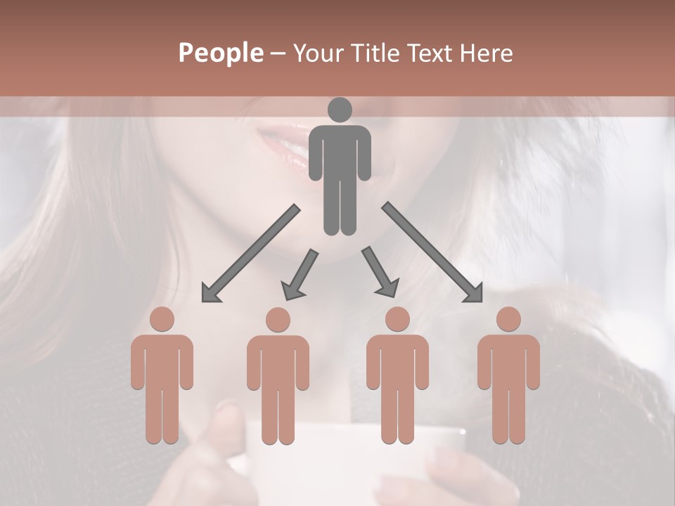 Happy Holding Hot PowerPoint Template