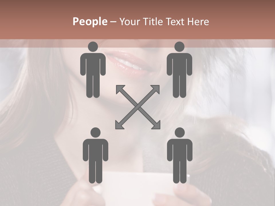 Happy Holding Hot PowerPoint Template