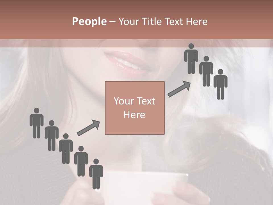 Happy Holding Hot PowerPoint Template