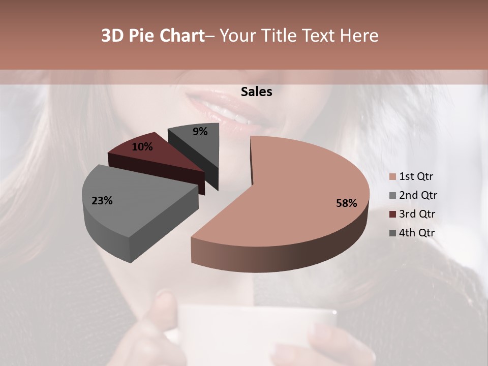 Happy Holding Hot PowerPoint Template