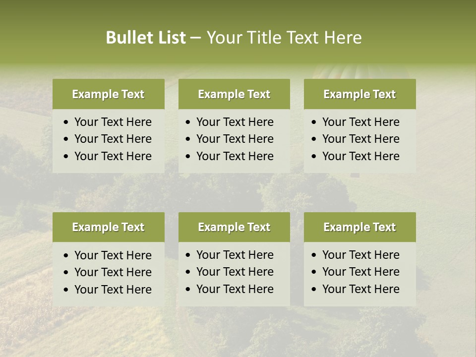 Above Sky Recreation PowerPoint Template